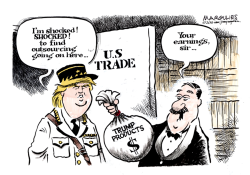 TRUMP AND US TRADE COLOR by Jimmy Margulies