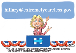 NEW EMAIL SET UP FOR HILLARY- by R.J. Matson