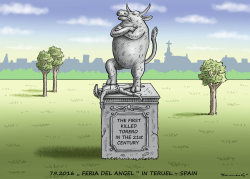 THE FIRST KILLED TORERO IN 21ST CENTURY by Marian Kamensky