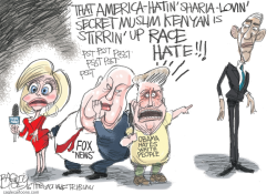 RACE BAITING FOR DUMMIES  by Pat Bagley
