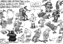 FIRST PERSON SHOOTER by Pat Bagley