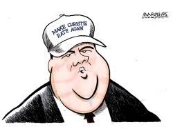 CHRIS CHRISTIE COLOR by Jimmy Margulies