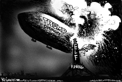 TRUMP CAMPAIGN by Milt Priggee