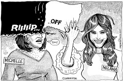 MELANIA RIP OFF by Monte Wolverton