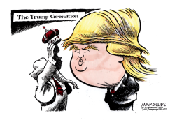 THE TRUMP CORONATION  by Jimmy Margulies