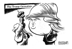 THE TRUMP CORONATION by Jimmy Margulies