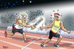 OLYMPICS DOPING SCANDAL by Paresh Nath