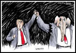 TRUMP GOP GOT UNITY by J.D. Crowe