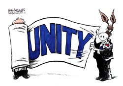 DEMOCRATIC UNITY by Jimmy Margulies