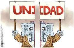 UNIDAD DEL GOP /  by Rick McKee