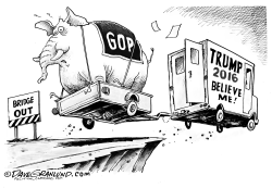 TRUMP AND BELIEVE ME by Dave Granlund