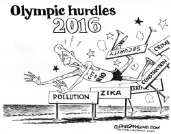 RIO PROBLEMS 2016  by Dave Granlund