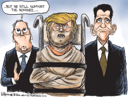 SUPPORT THE NOMINEE by Kevin Siers