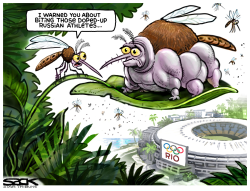 OLYMPIC DOPES  by Steve Sack