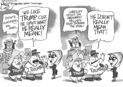 UNEDUCATED VOTERS by Pat Bagley