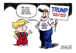TRUMP SUPPORTERS COLOR by Jimmy Margulies