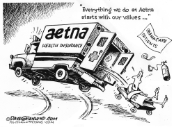 AETNA AND OBAMACARE  by Dave Granlund