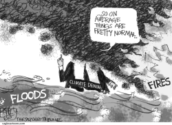 CLIMATE CLOWN by Pat Bagley