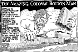 COLOSSAL BOLTON MAN by Monte Wolverton
