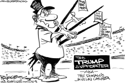 TRUMP SUPPORTERS by Milt Priggee