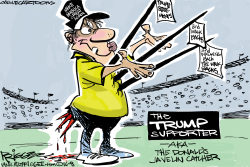 TRUMP UPPORTERS by Milt Priggee