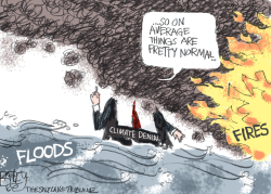 CLIMATE CLOWN  by Pat Bagley
