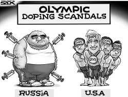 OLYMPIC DOPING by Steve Sack
