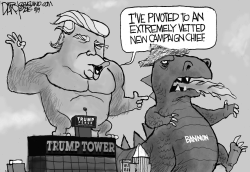 TRUMP CAMPAIGN SHAKEUP by Jeff Darcy