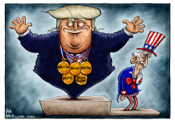 TRUMP AND HIS TALENTS by Brian Adcock