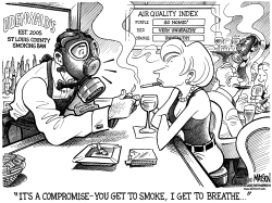 SMOKING BAN COMPROMISE by R.J. Matson