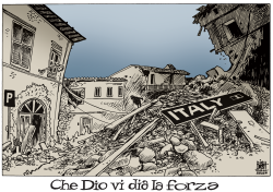 ITALY EARTHQUAKE,  by Randy Bish