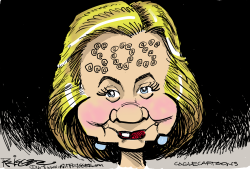 HILLARY E-MAILS by Milt Priggee
