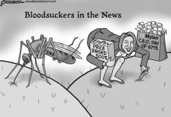 BLOODSUCKERS BW by Steve Greenberg