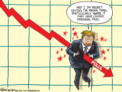 TRUMPS POLLS by Kevin Siers