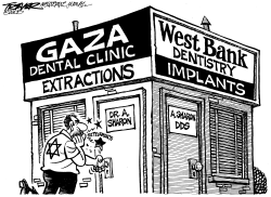 GAZA PULLOUT by John Trever