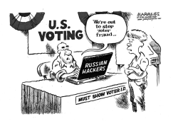 RUSSIAN HACKERS AND US VOTING by Jimmy Margulies