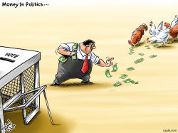 MONEY IN POLITICS by Osama Hajjaj