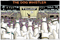 TRUMP DOG WHISTLE POLITICS  by Monte Wolverton