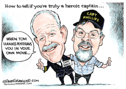 CAPT SULLY AND CAPT PHILLIPS  by Dave Granlund