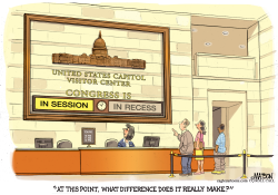 CAPITOL VISITOR CENTER GUIDE TO DO-NOTHING CONGRESS- by RJ Matson