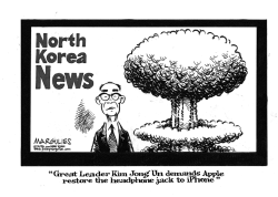 NORTH KOREA NUKE TEST by Jimmy Margulies