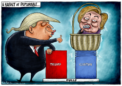 A BASKET OF DEPLORABLE by Brian Adcock