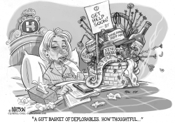 GIFT BASKET OF DEPLORABLES FOR SICK HILLARY by R.J. Matson