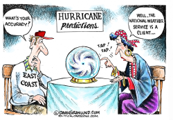 HURRICANE PREDICTIONS  by Dave Granlund