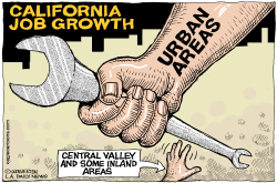 LOCAL-CA JOB GROWTH IN CALIFORNIA  by Monte Wolverton