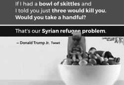 Trump Jr Skittles analogy by Jeff Darcy
