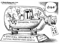 NATIONAL OCEAN MONUMENT  by Dave Granlund