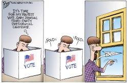 PROTEST VOTE by Bruce Plante