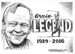ARNOLD PALMER TRIBUTE by Dave Granlund