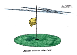 ARNOLD PALMER  by Jimmy Margulies